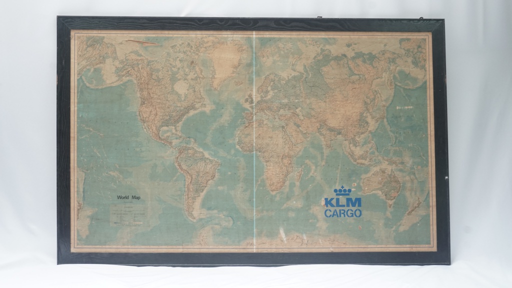 World Map Frame